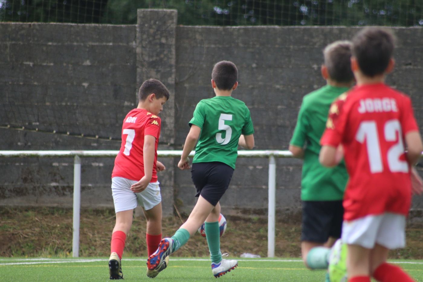 Acción de xogo na Xallas Cup 2026