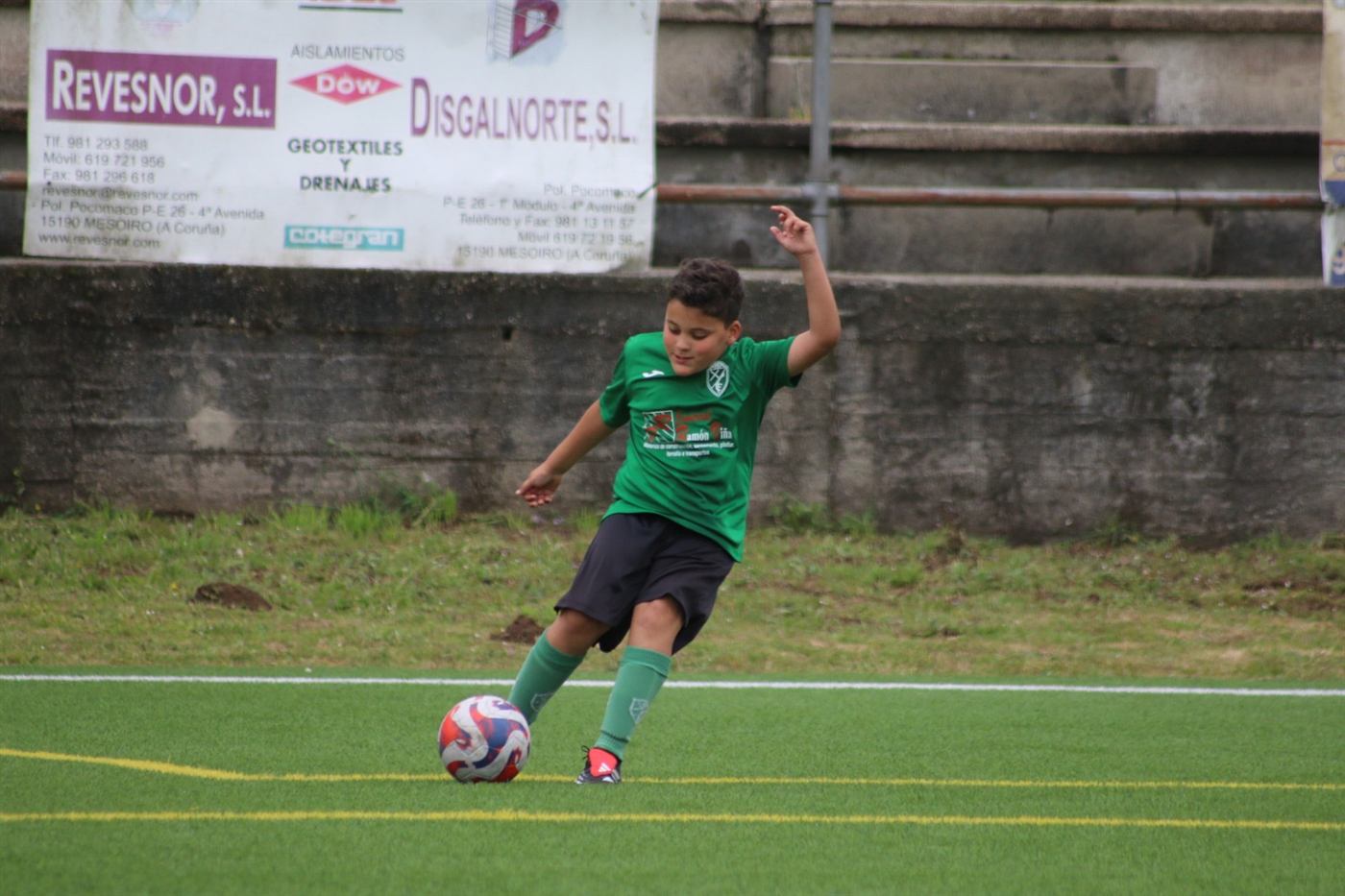 Acción de xogo na Xallas Cup 2026